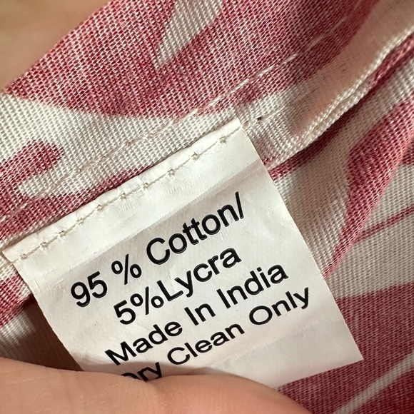 Sheridan French Dress Maxi Boho Michola Red Floral Tropical Vacation Puff Large - Picture 6 of 6